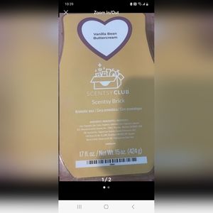 Scentsy brick of wax
